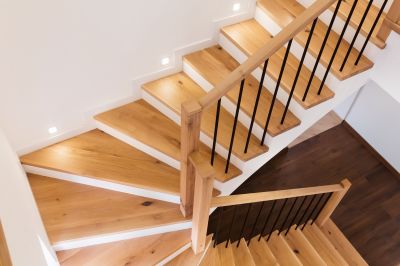 Staircase Railing Installation detail